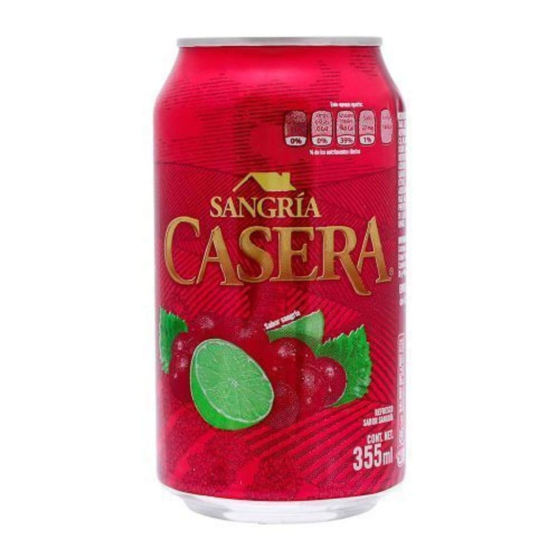 Sangría Casera Lata 355 ml