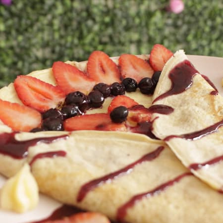 Crepe Frutos Rojos