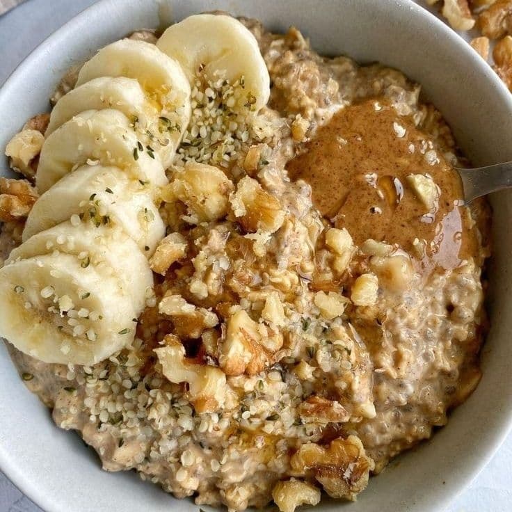 Plato de Avena Hidratada.