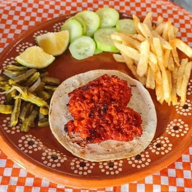 Taco de Chorizo Ahumado