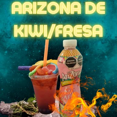 BEBIDA ARIZONA DE KIWI/FRE VASO DE 16 OZ(473 ML )