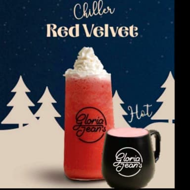 Red Velvet latte o chiller