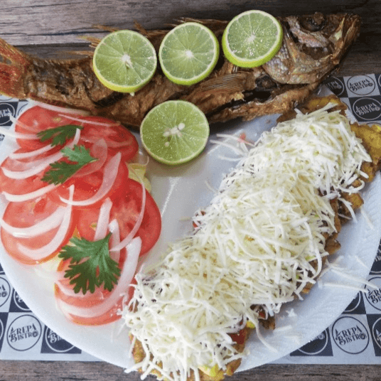 Plato Playero Pescado Frito