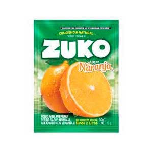 BEB EN POLVO ZUKO NARANJA 13 G
