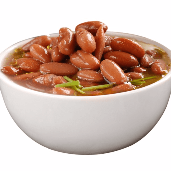 Porción de frijoles