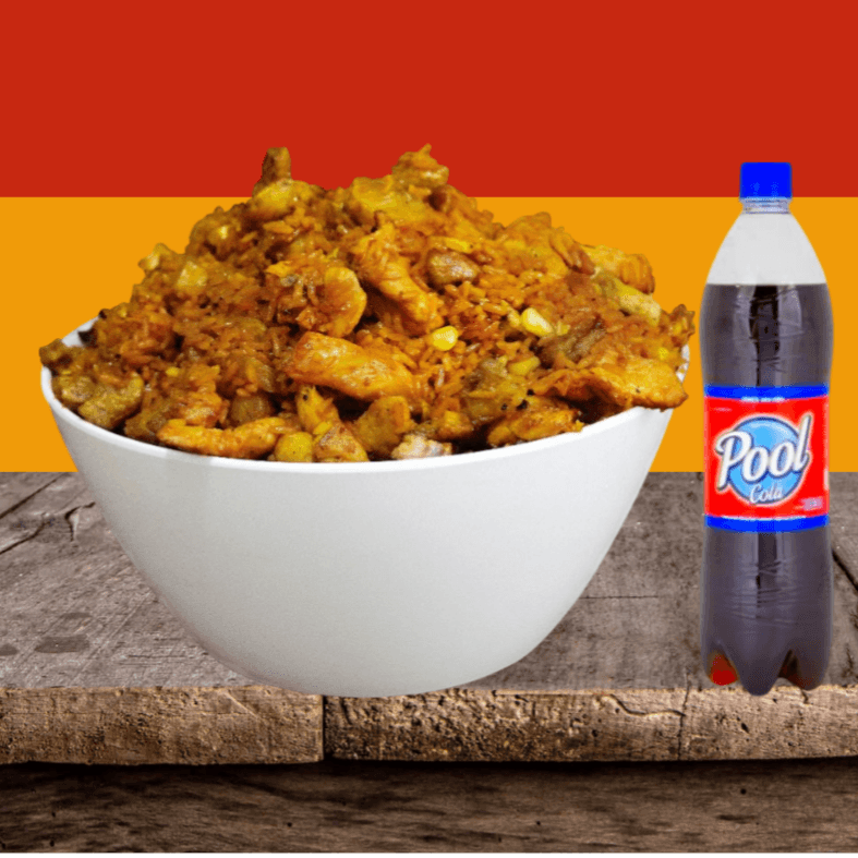 Arroz Paisa 8 Personas ( incluye Gaseosa 1.L )