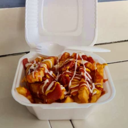 SALCHIPAPAS CON SALCHICHA PARA ASAR CHICAS