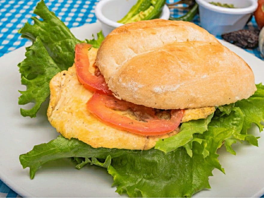 Torta de Pechuga de Pollo.