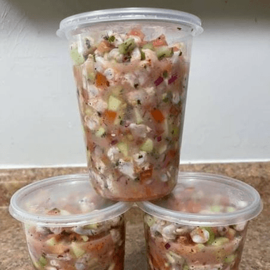 Ceviche de Camarón y Mango