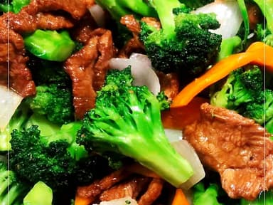 Bistec de Res con Brócoli