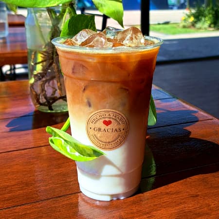Ice Latte Mediano 16 Oz