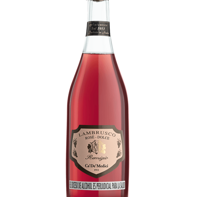 Vino Lambrusco Decordi Rosso Dolce