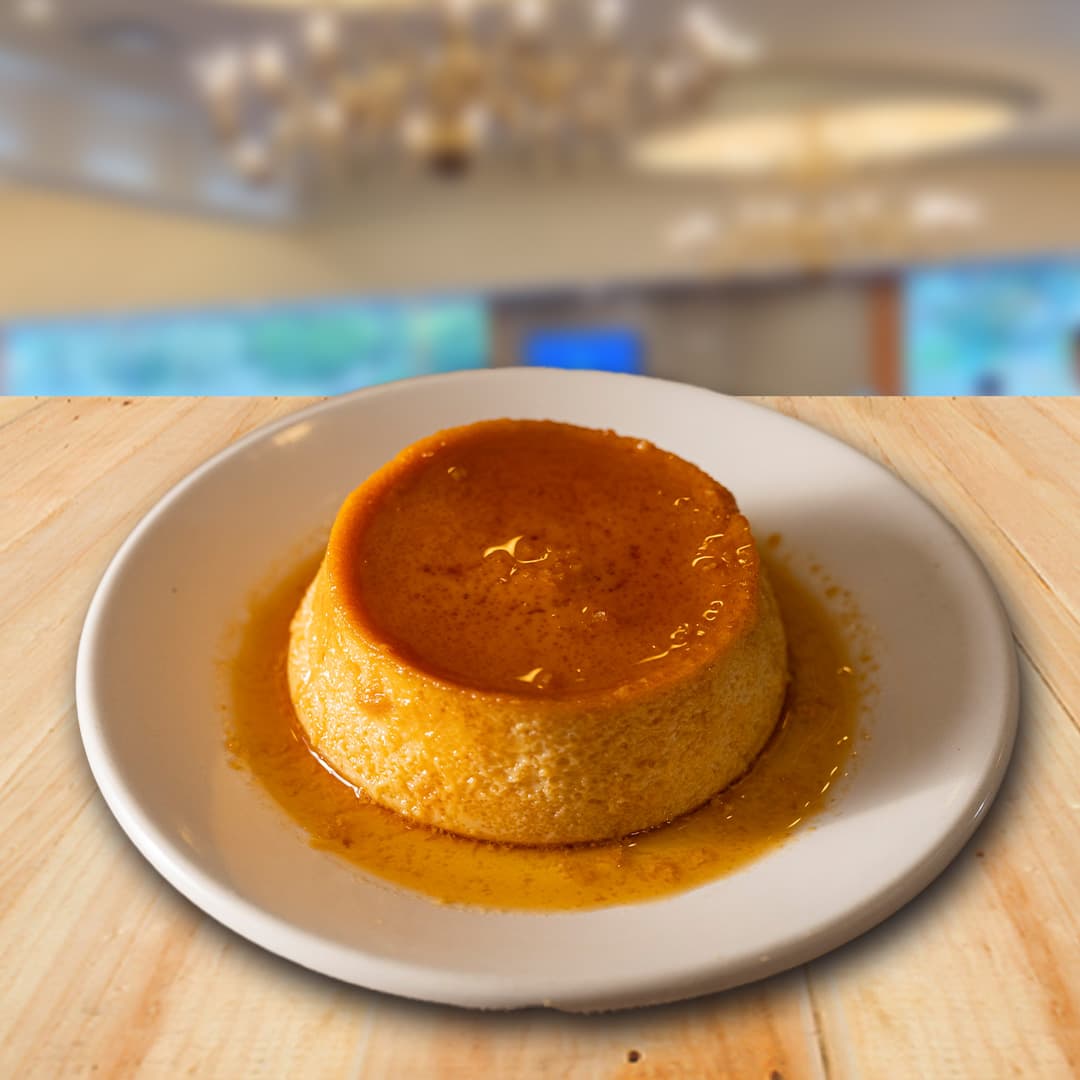 Flan Dulce corazón