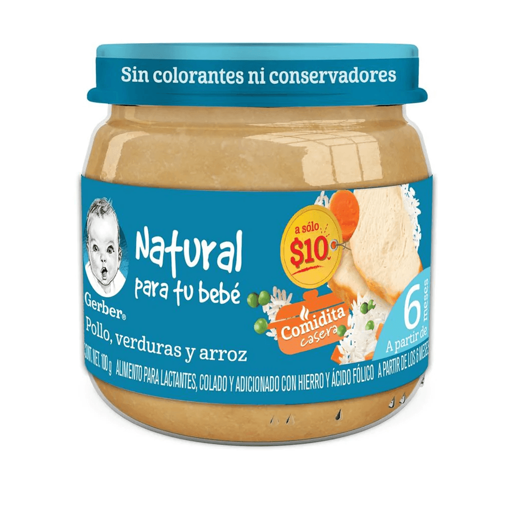 GERBER COMIDAS 100GR