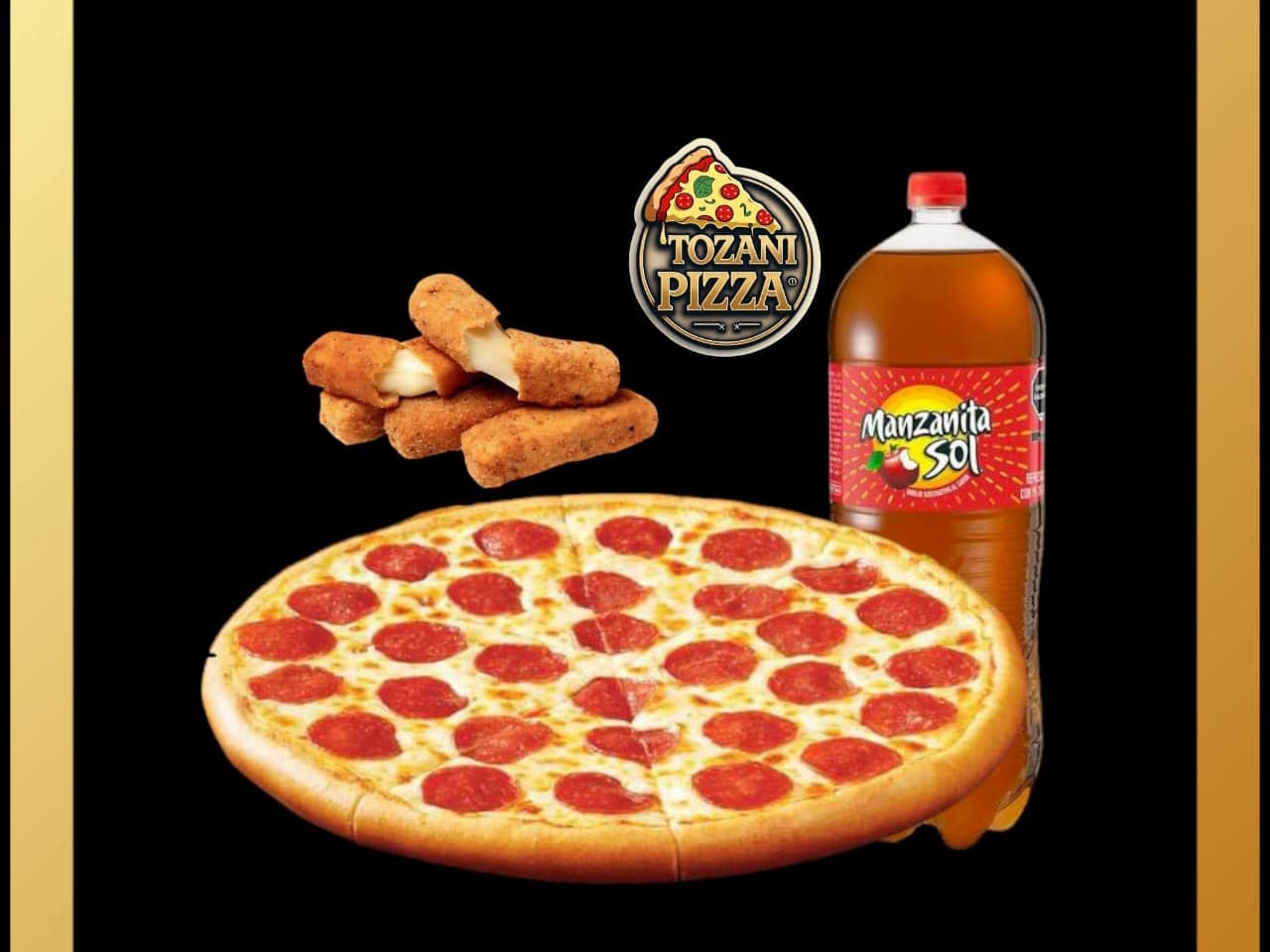 Tozani pizzas
