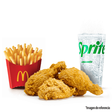 McCombo Mediano 3 Piezas de Pollo