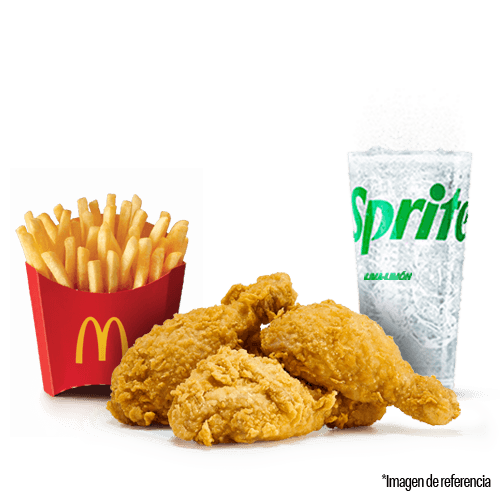 McCombo Mediano 3 Piezas de Pollo