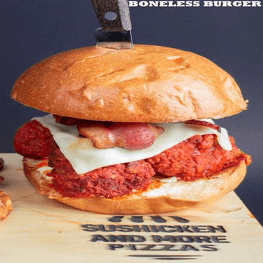 Boneless Burger Búfalo