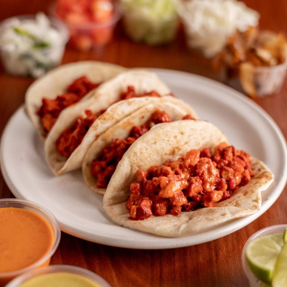 Quesitacos de Maíz en Pastor