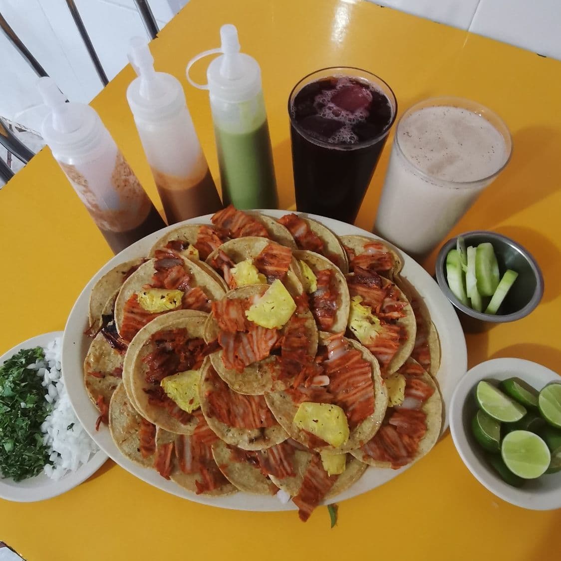 20 tacos al pastor