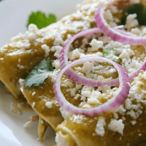 Enchiladas de Pollo