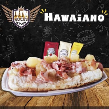 Hot Dog Hawaiano