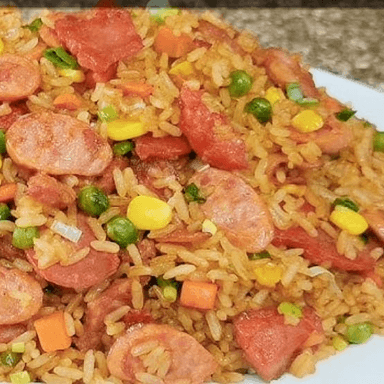 Arroz Montañero Familiar + Proteína Favorita