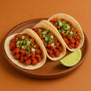 3 TACOS DE AL PASTOR + SODA