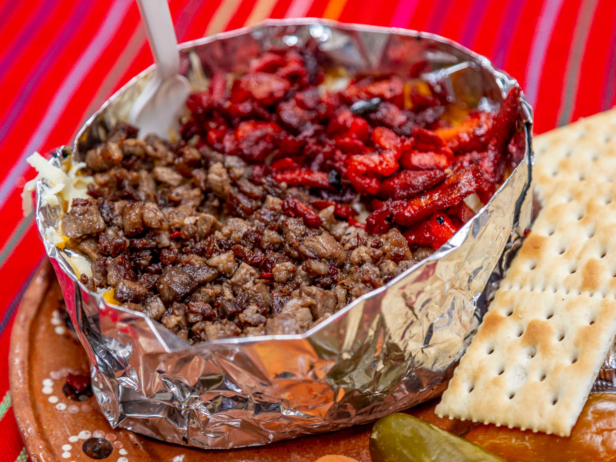 Papa Asada Mixta