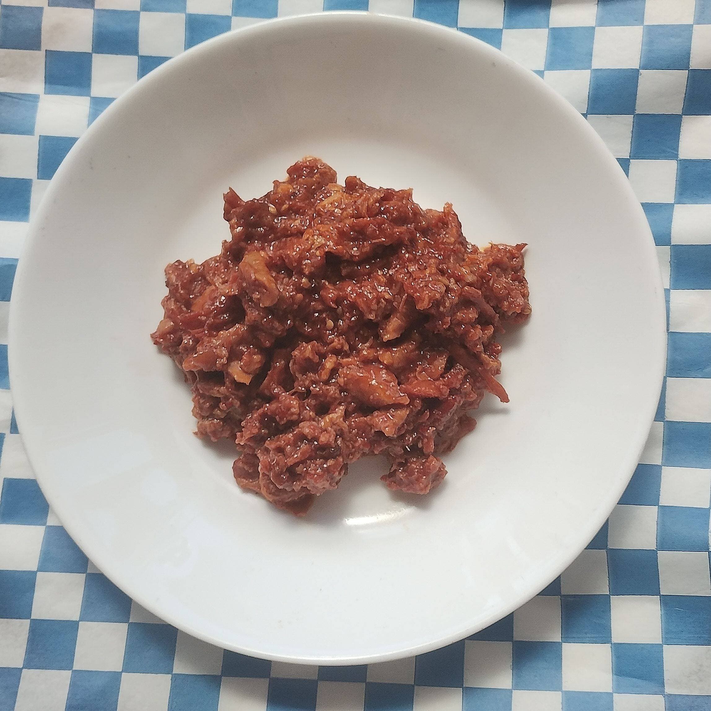 Chicharrón Rojo Prensado