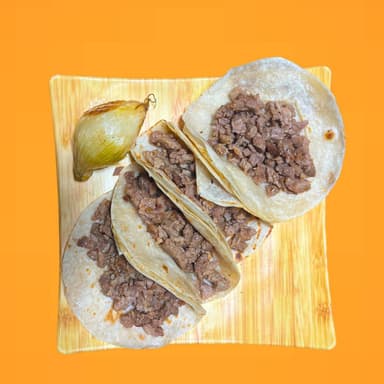 Tacos de Bistec en Harina