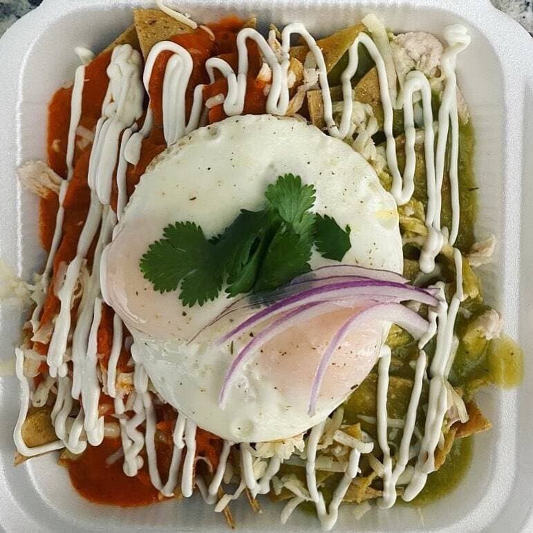 Chilaquiles Huevo al Gusto
