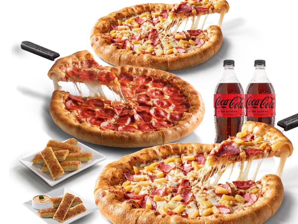 Combo Tripack Grande Hut Cheese
