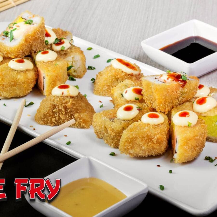 Combo Sake Fry + Coca Cola Zero 250ml GRATIS