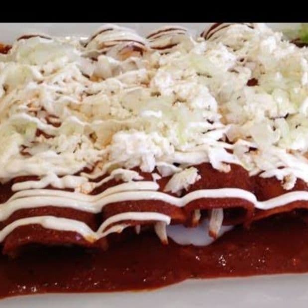Enchiladas Rojas Sencillas