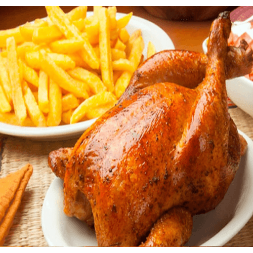 1 Pollo a la Brasa con Papas Amarilla