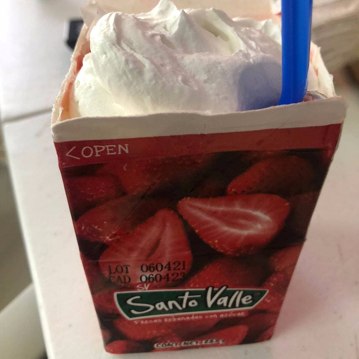 FRESAS CON CREMA