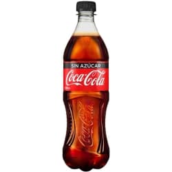REFRESCO COCA COLA SIN AZUCAR 600 ML
