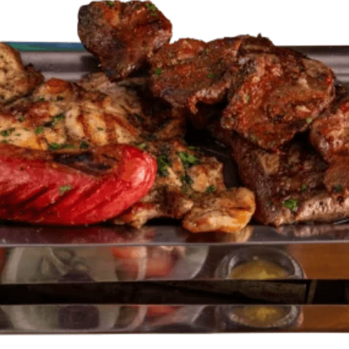 Parrilla Personal con 150 g de Anticucho de Res