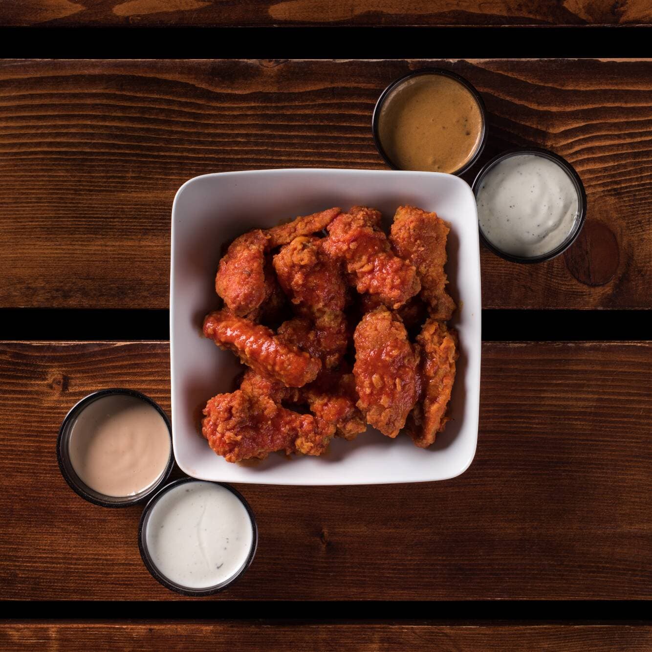 Alitas Buffalo.