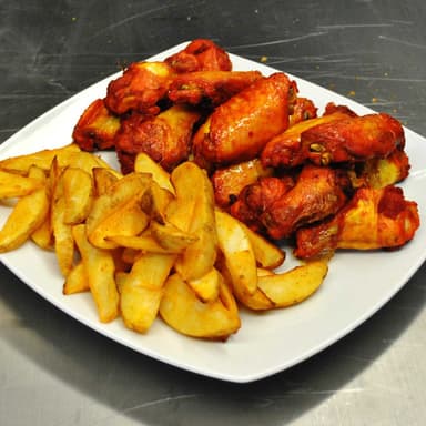 Individual Con Alitas