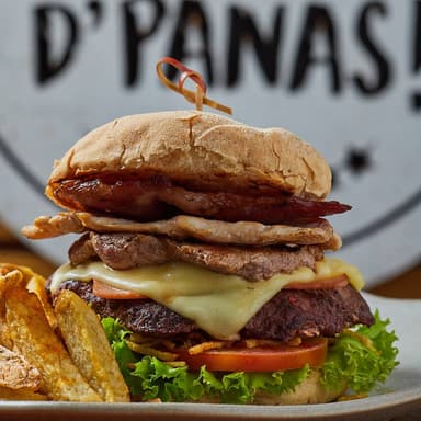 Hamburguesa clásica artesanal