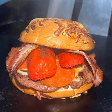 Combo. 2 Hamburguesas Iridiscencia