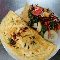 Omelette con Chapulines