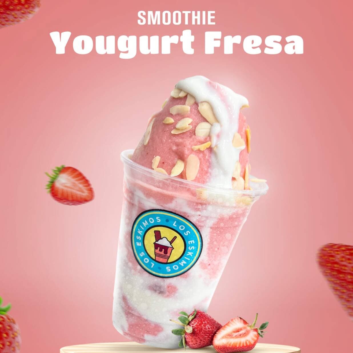 Smoothie Yogurt de Fresa