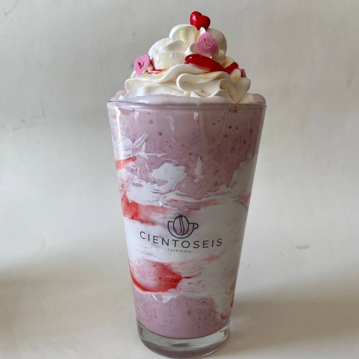 Frappe de Fresas con Crema 12 Oz