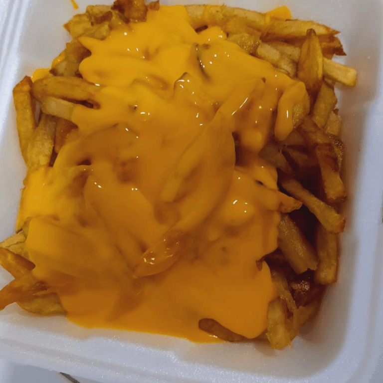 Papás con queso