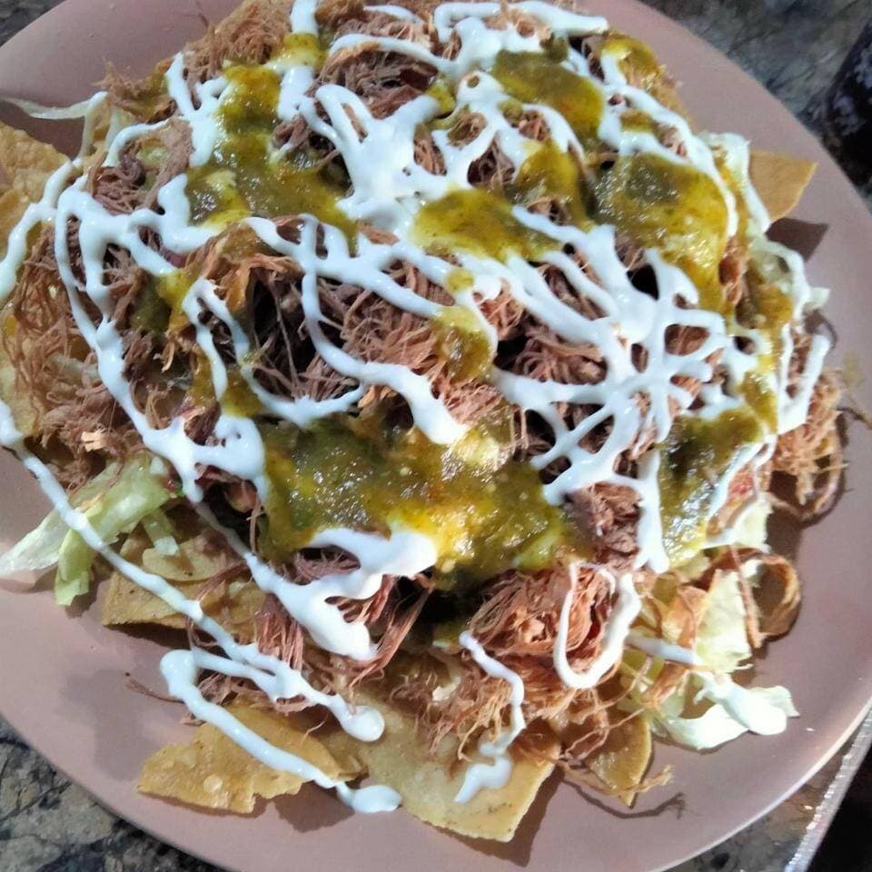 totopos de barbacoa chicos