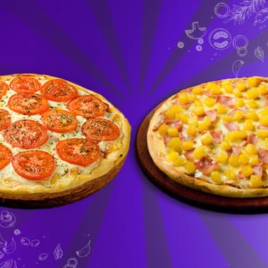2 Pizzas medianas