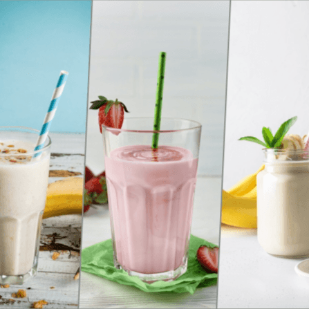 Jugos en leche